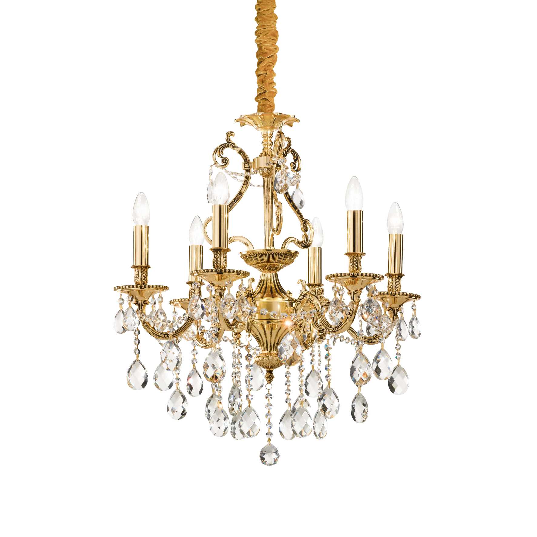 Люстра Ideal Lux Gioconda SP6 Oro 060507