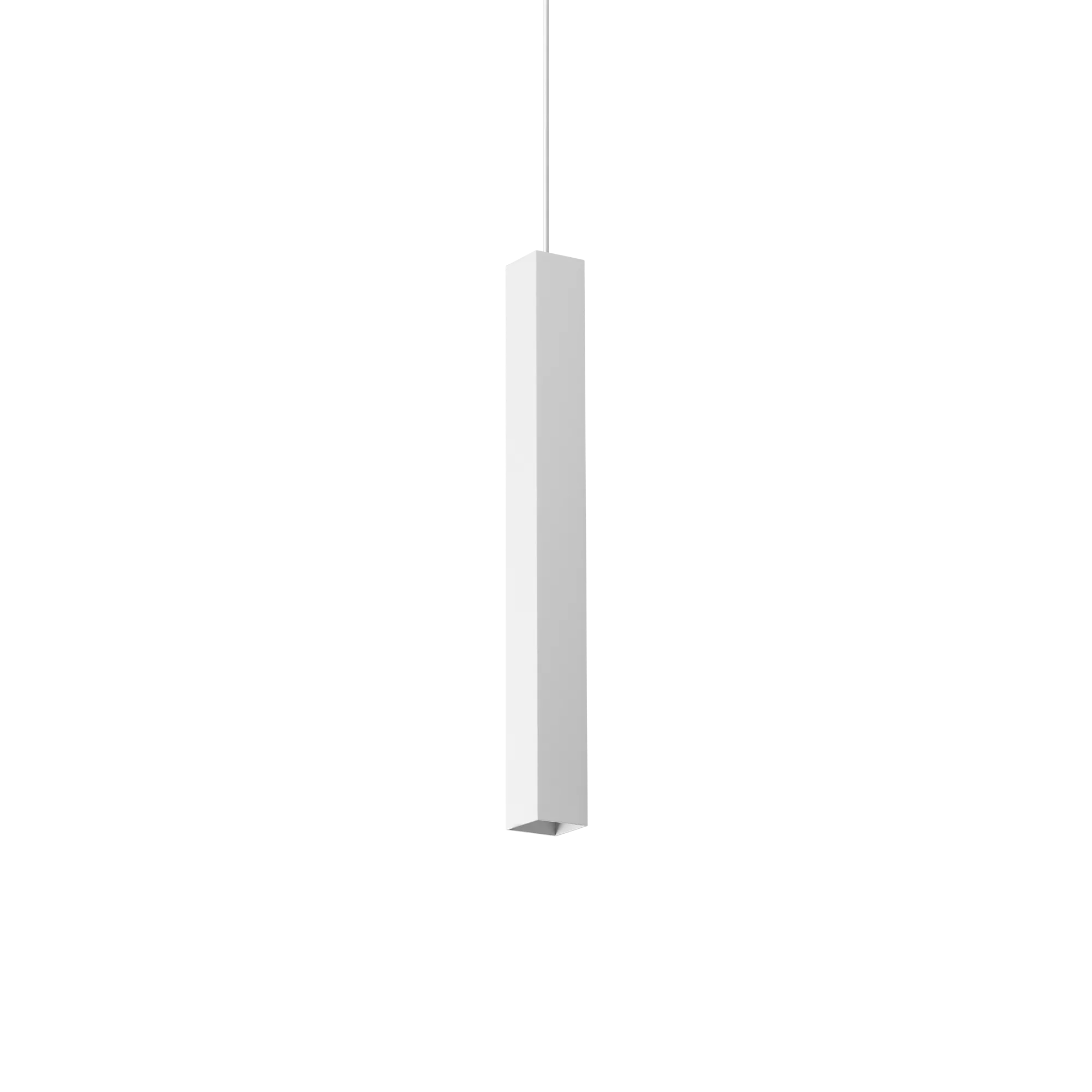Подвесной светильник Ideal Lux LOOK SP1 SQUARE D40 H400 BIANCO 366999
