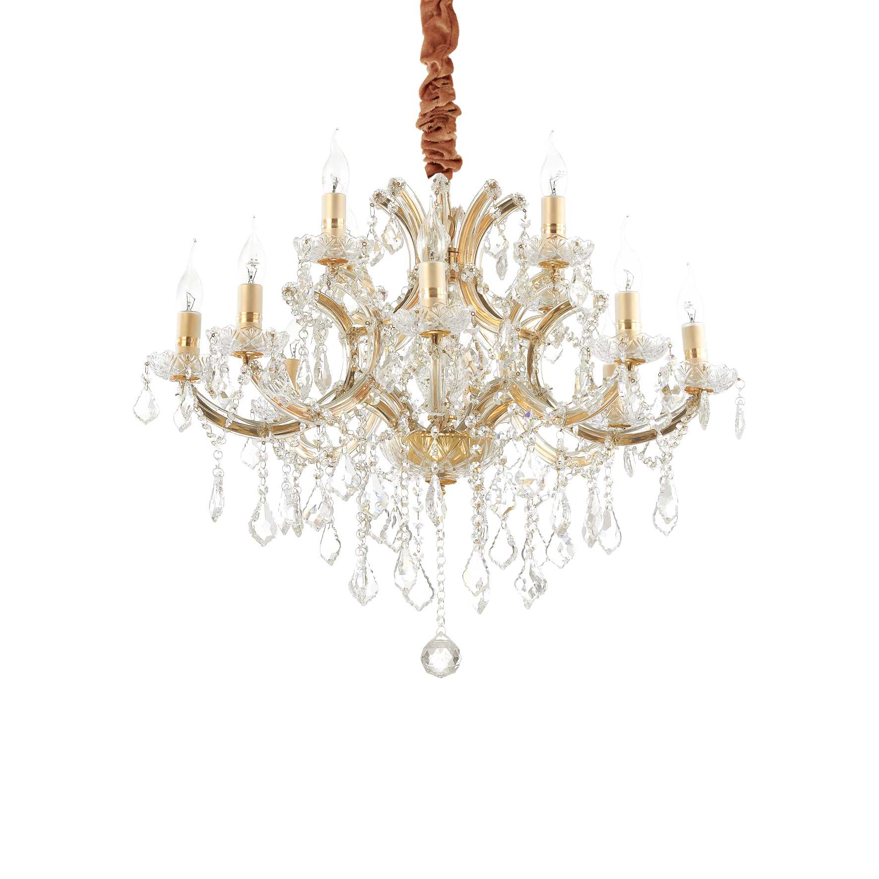Люстра Ideal Lux Napoleon SP12 Oro 167404