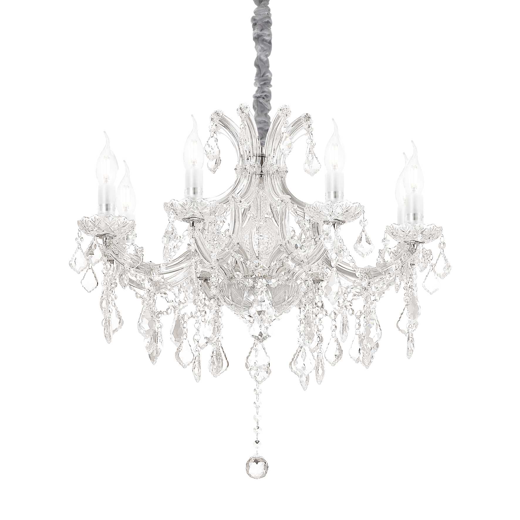 Люстра Ideal Lux Napoleon SP8 Cromo 167244