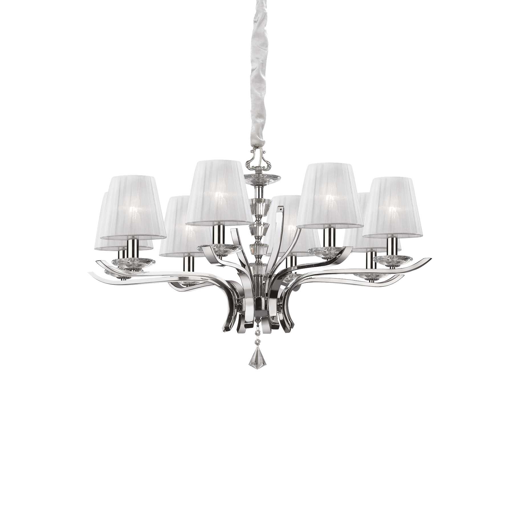 Люстра Ideal Lux Pegaso SP8 Bianco 059242
