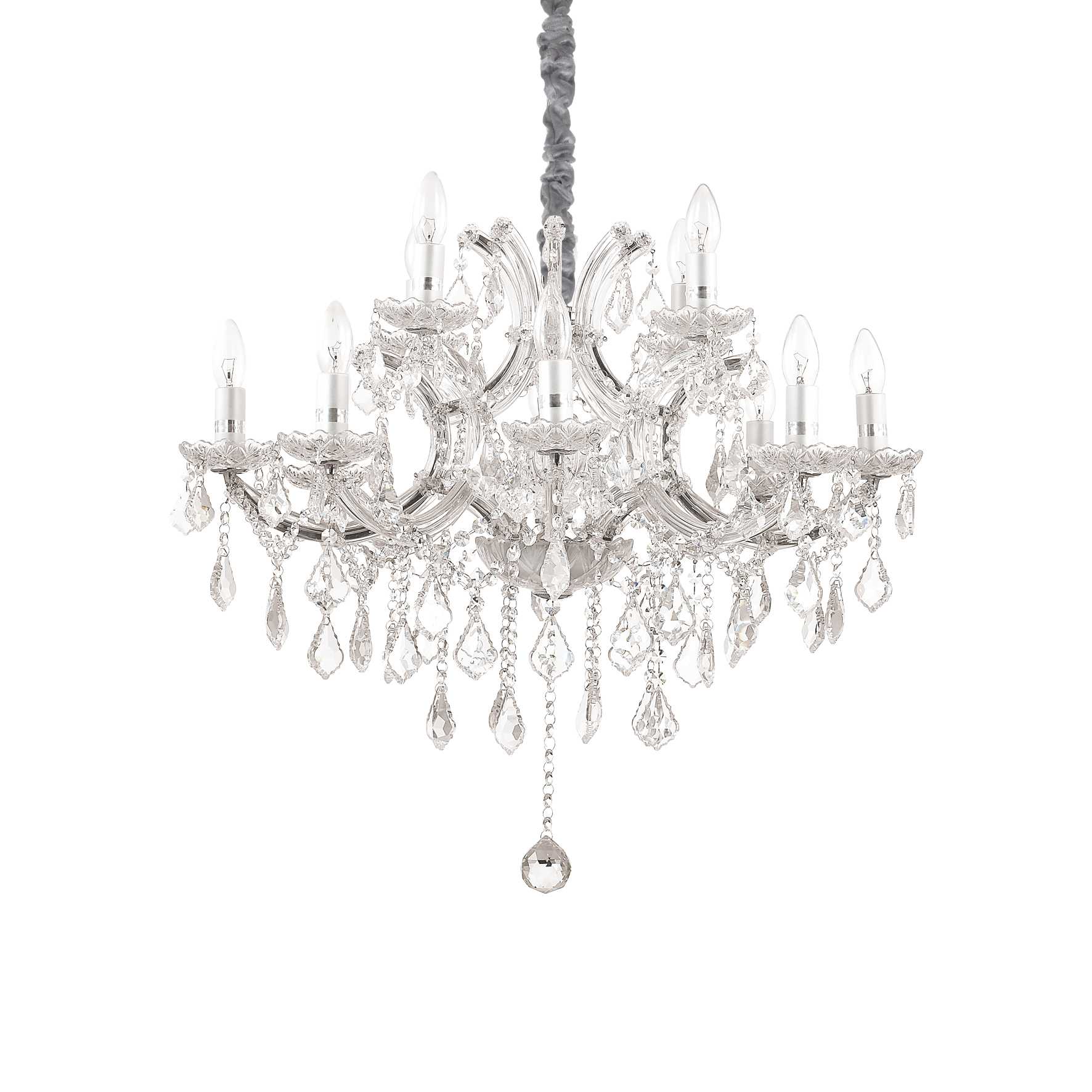 Люстра Ideal Lux Napoleon SP12 Cromo 167251