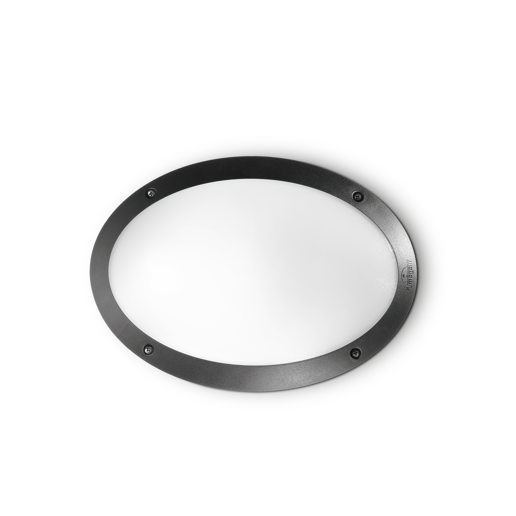 Настенный светильник Ideal Lux POLAR-1 AP1 OVAL NERO (Medea-1 ap1) 096704