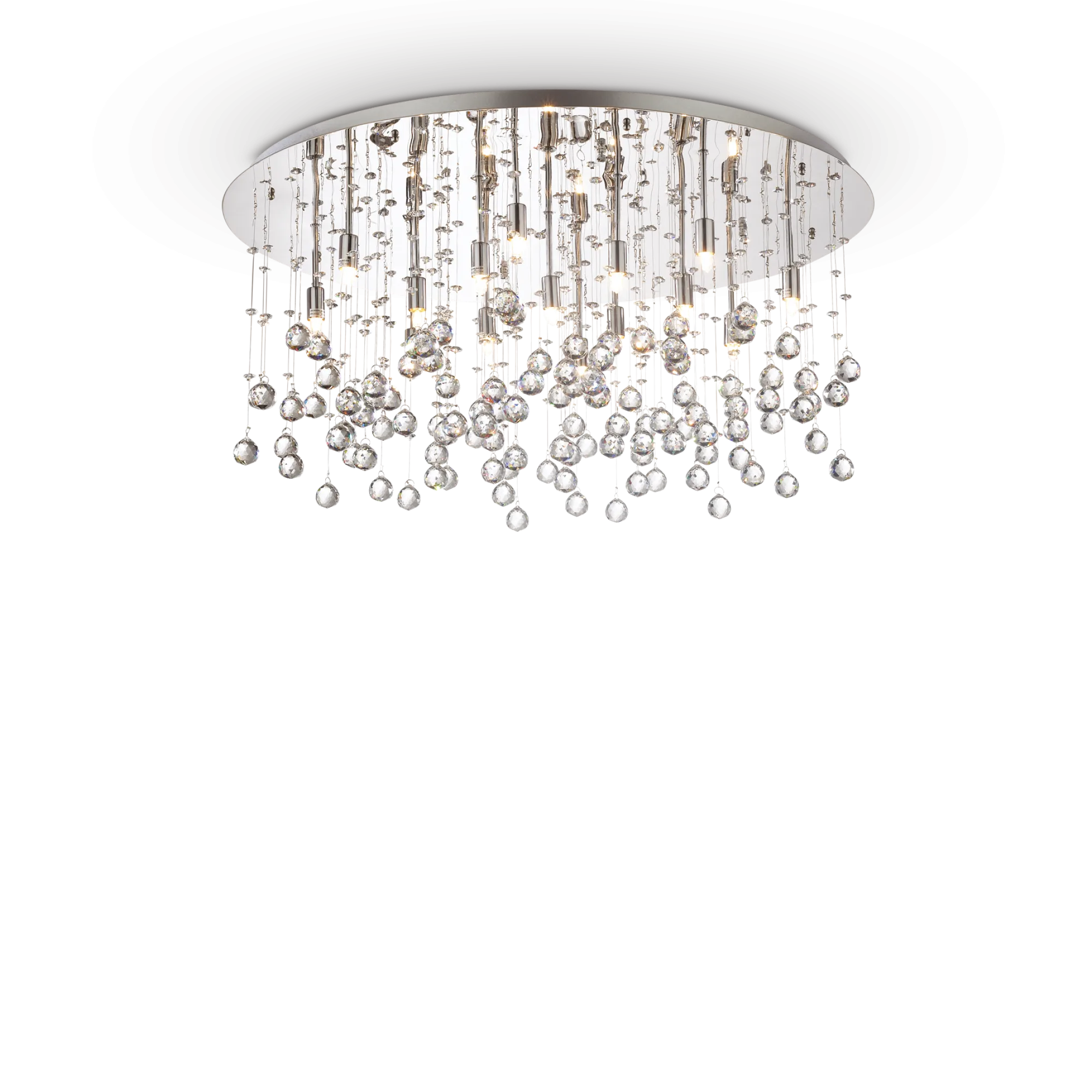 Потолочный светильник Ideal Lux Moonlight PL15 Cromo 077819