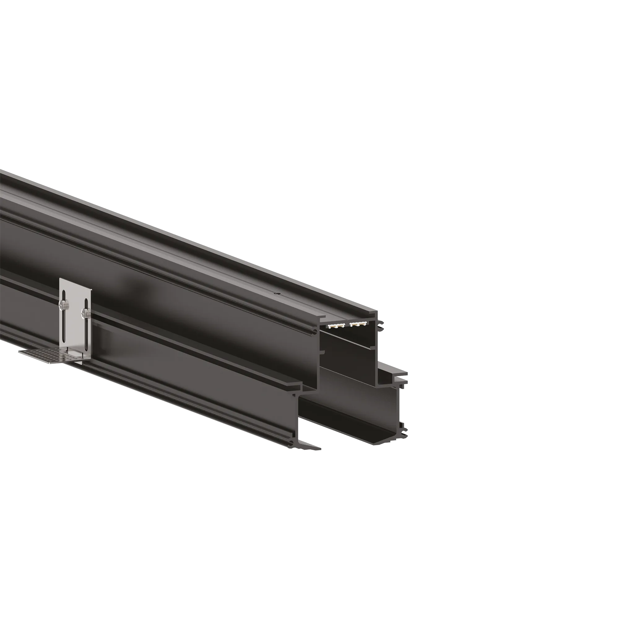 Шинопровод встраиваемый Ideal Lux Arca Profile 3000 mm Recessed BK 222882