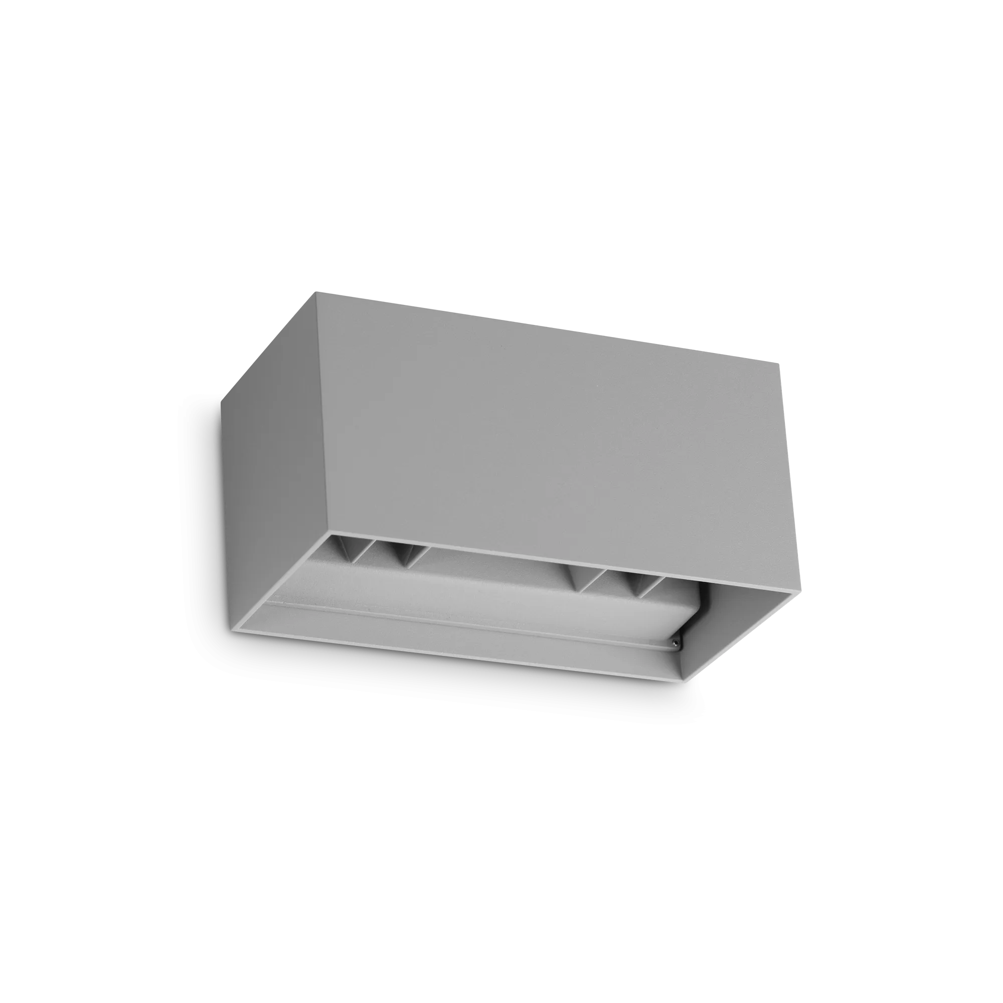 Уличный настенный светильник Ideal Lux ATOM AP D20 GRIGIO 4000K 366890