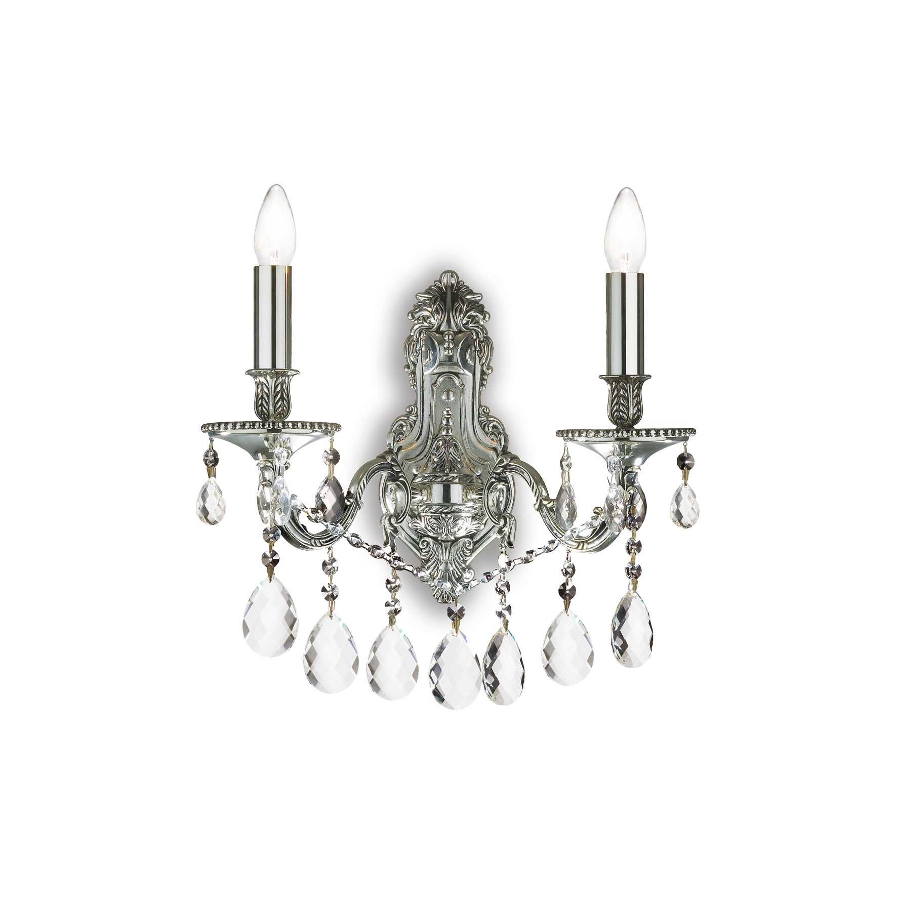 Бра Ideal Lux Gioconda AP2 Argento 044910