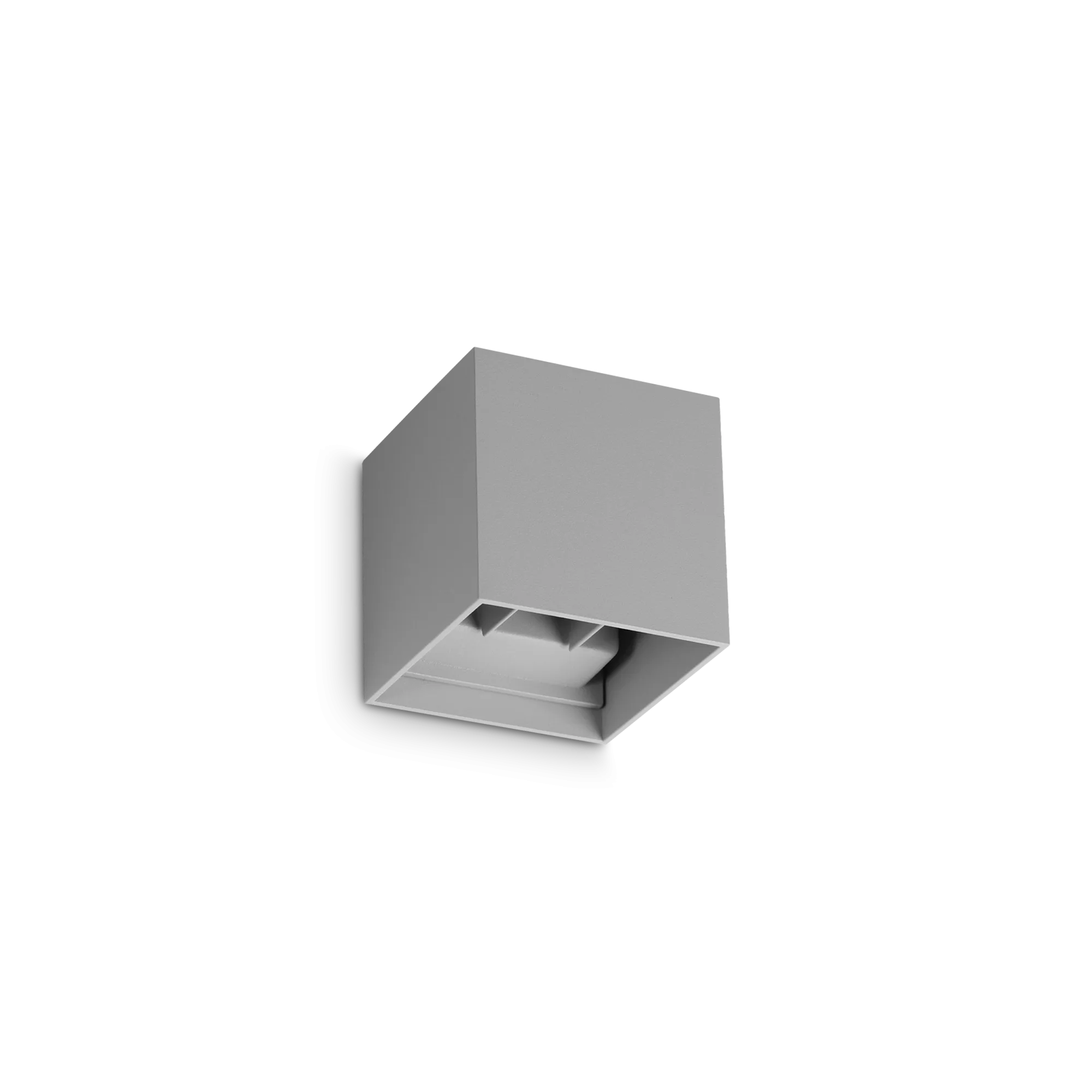 Уличный настенный светильник Ideal Lux ATOM AP D10 GRIGIO 4000K 366838
