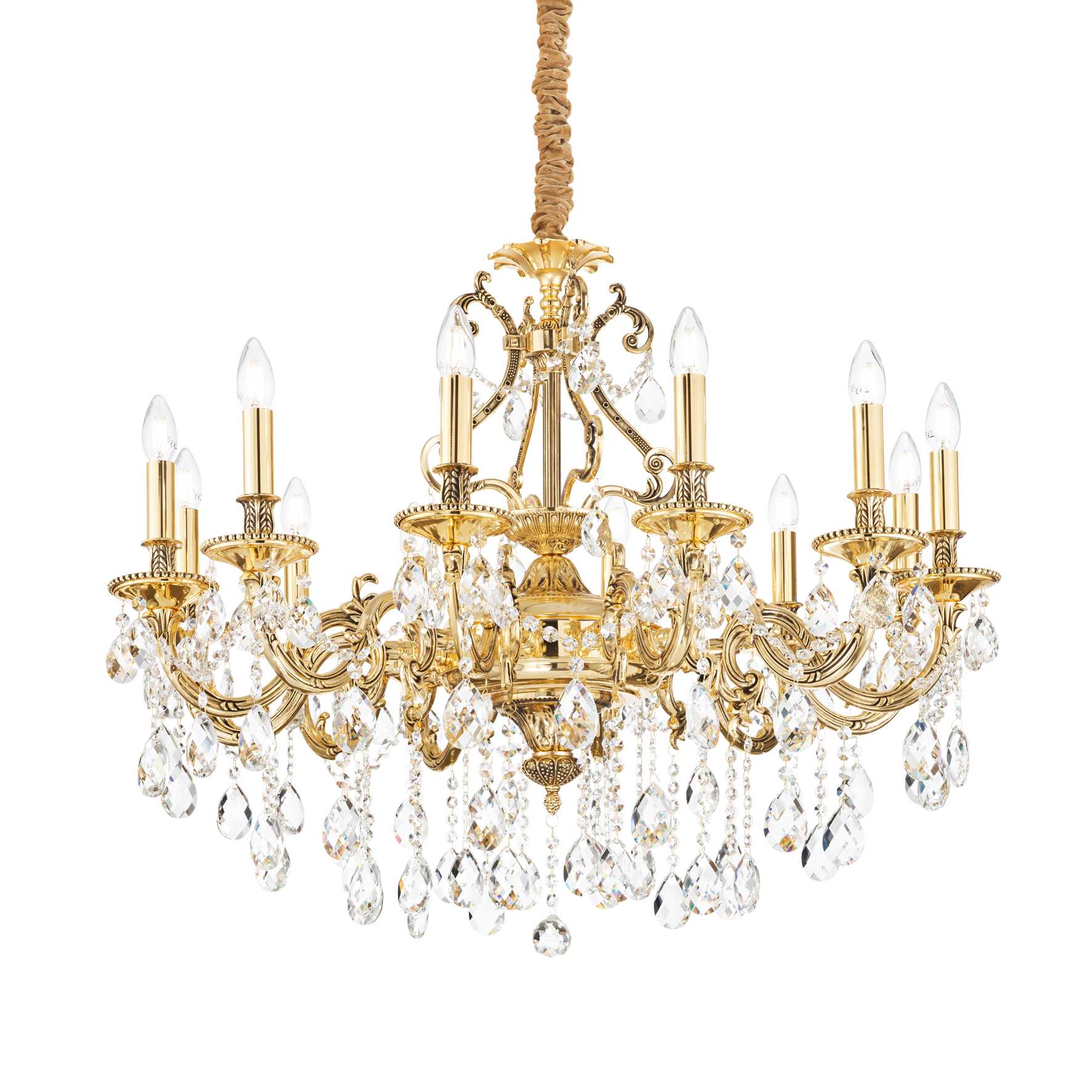 Люстра Ideal Lux Gioconda SP12 Oro 164960