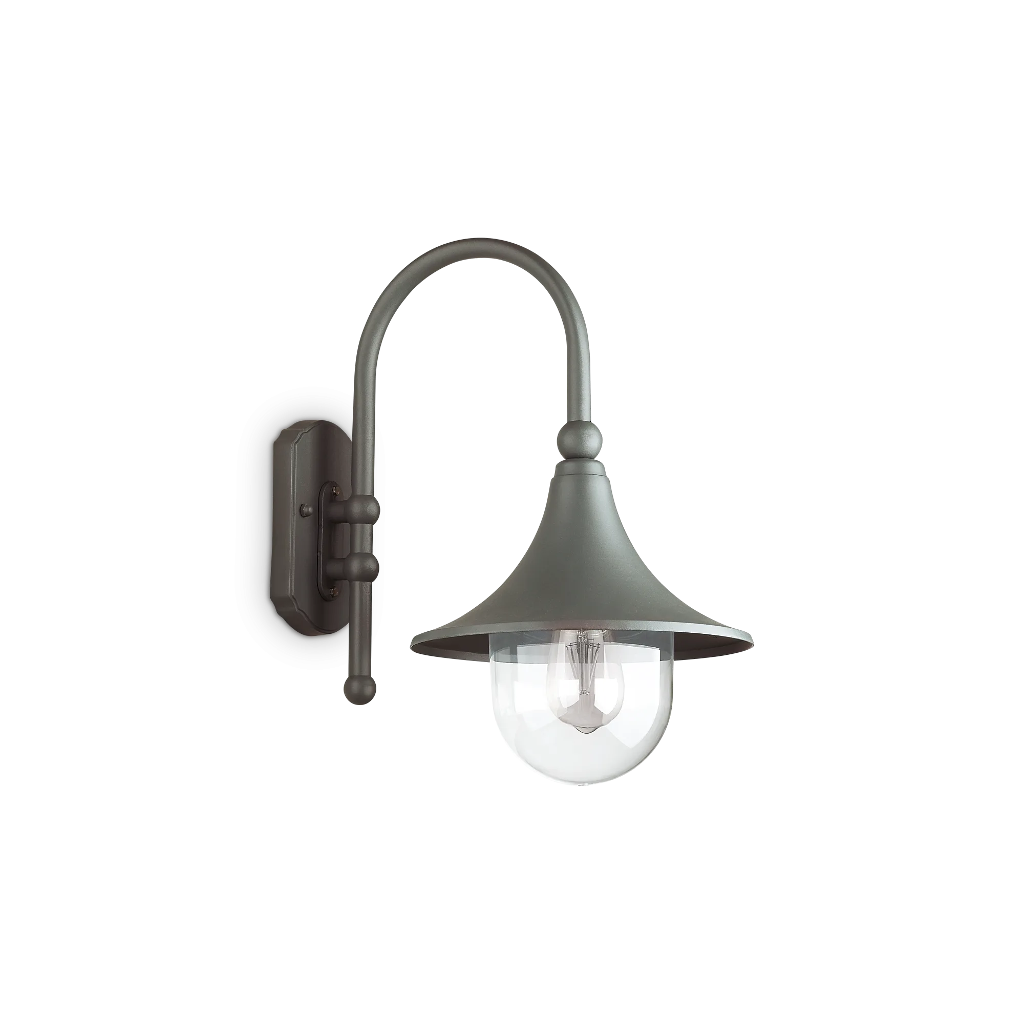 Настенный светильник Ideal Lux Cima AP1 Antracite 246819