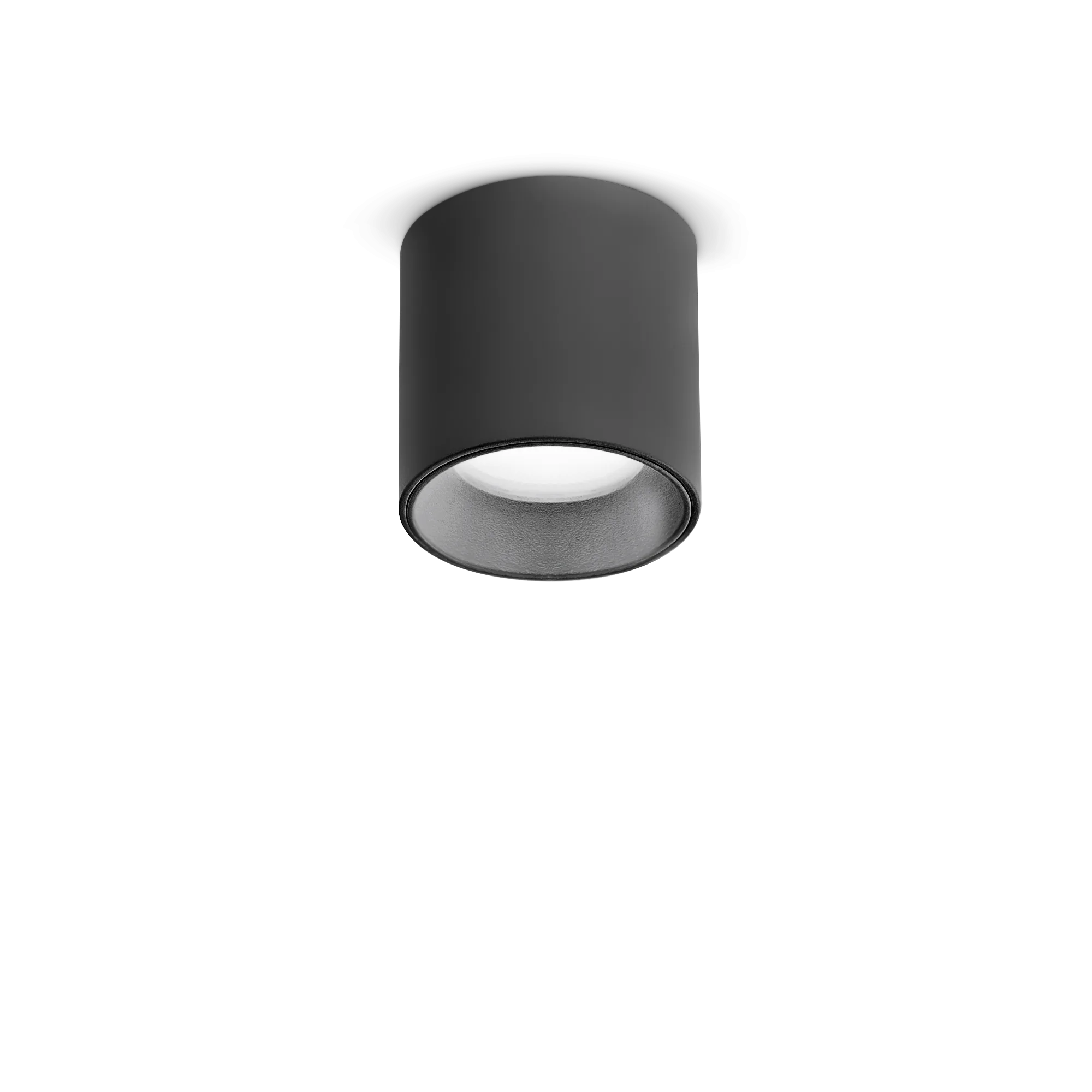 Накладной светильник Ideal Lux Nitro PL Round D04 Nero 2700K 342795