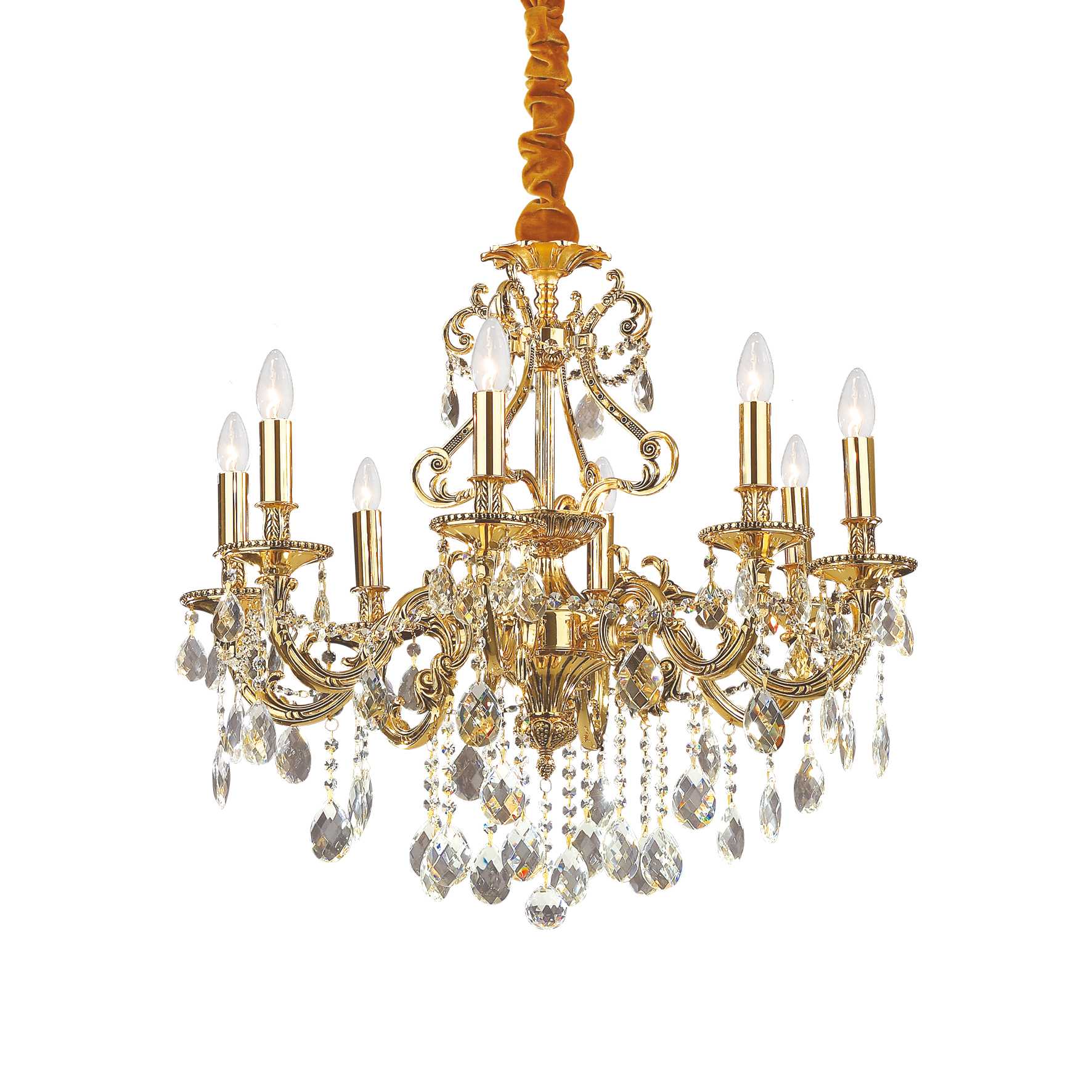 Люстра Ideal Lux Gioconda SP8 Oro 060514