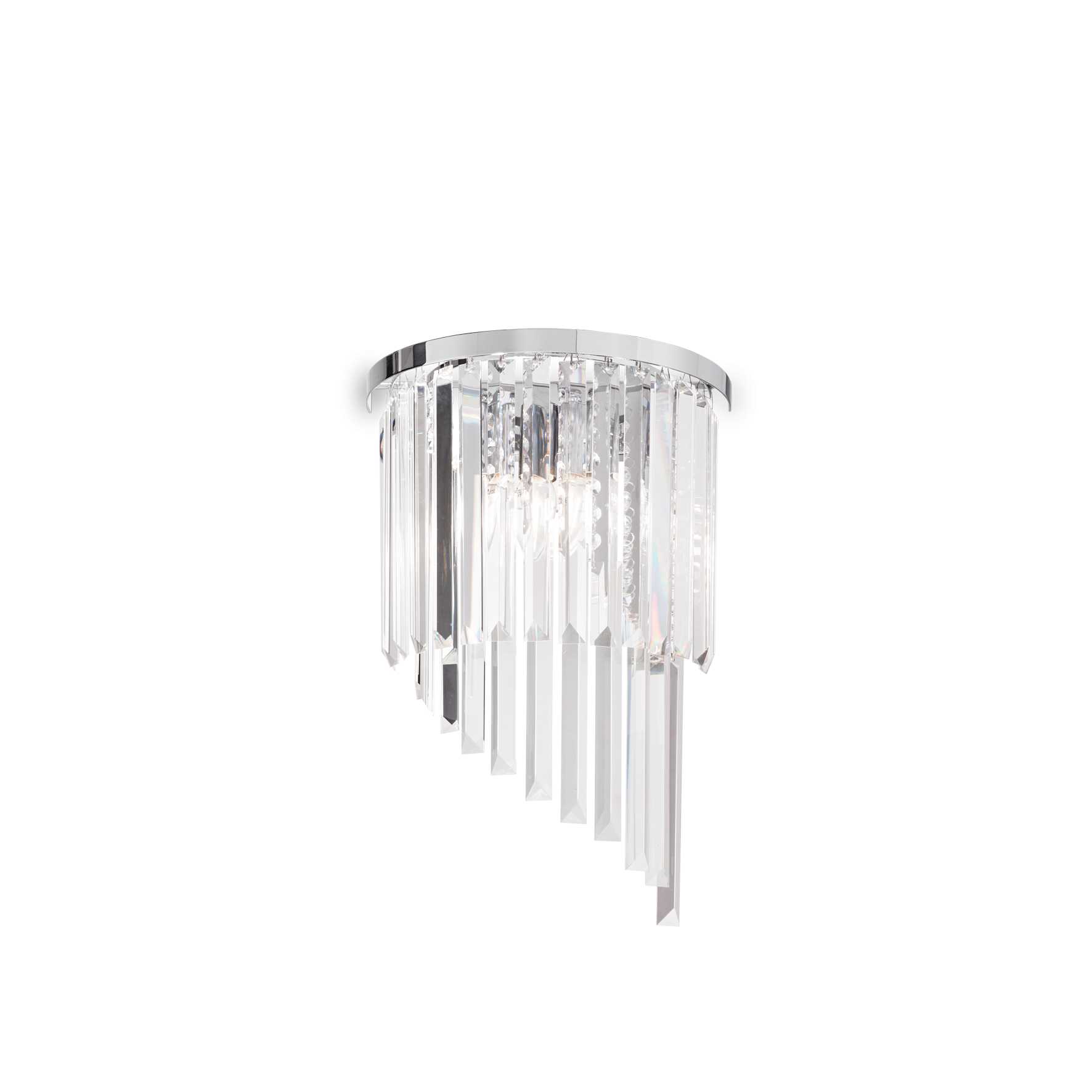 Настенный светильник Ideal Lux Carlton AP3 Cromo 168913