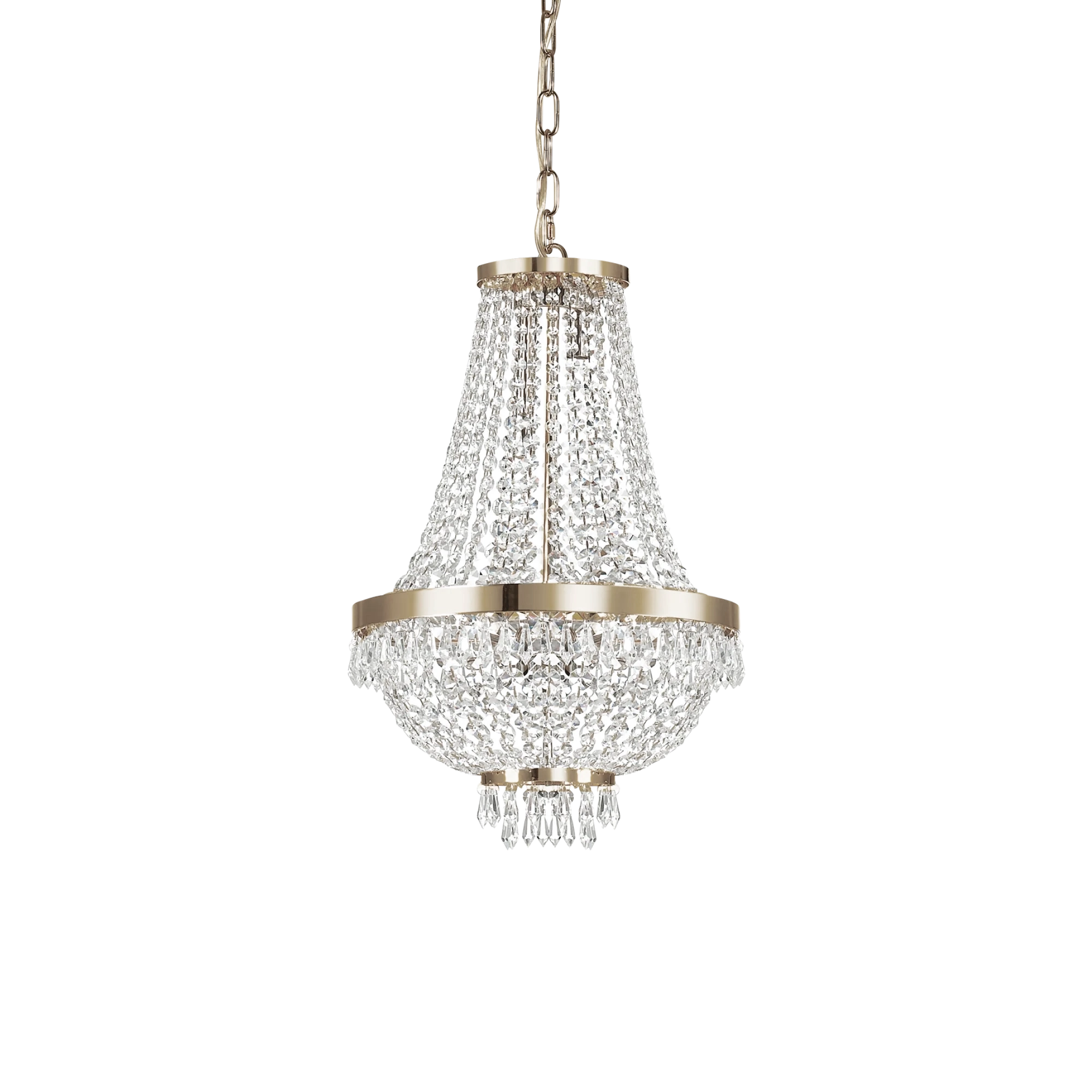 Хрустальная люстра Ideal Lux Caesar SP6 Oro 114729