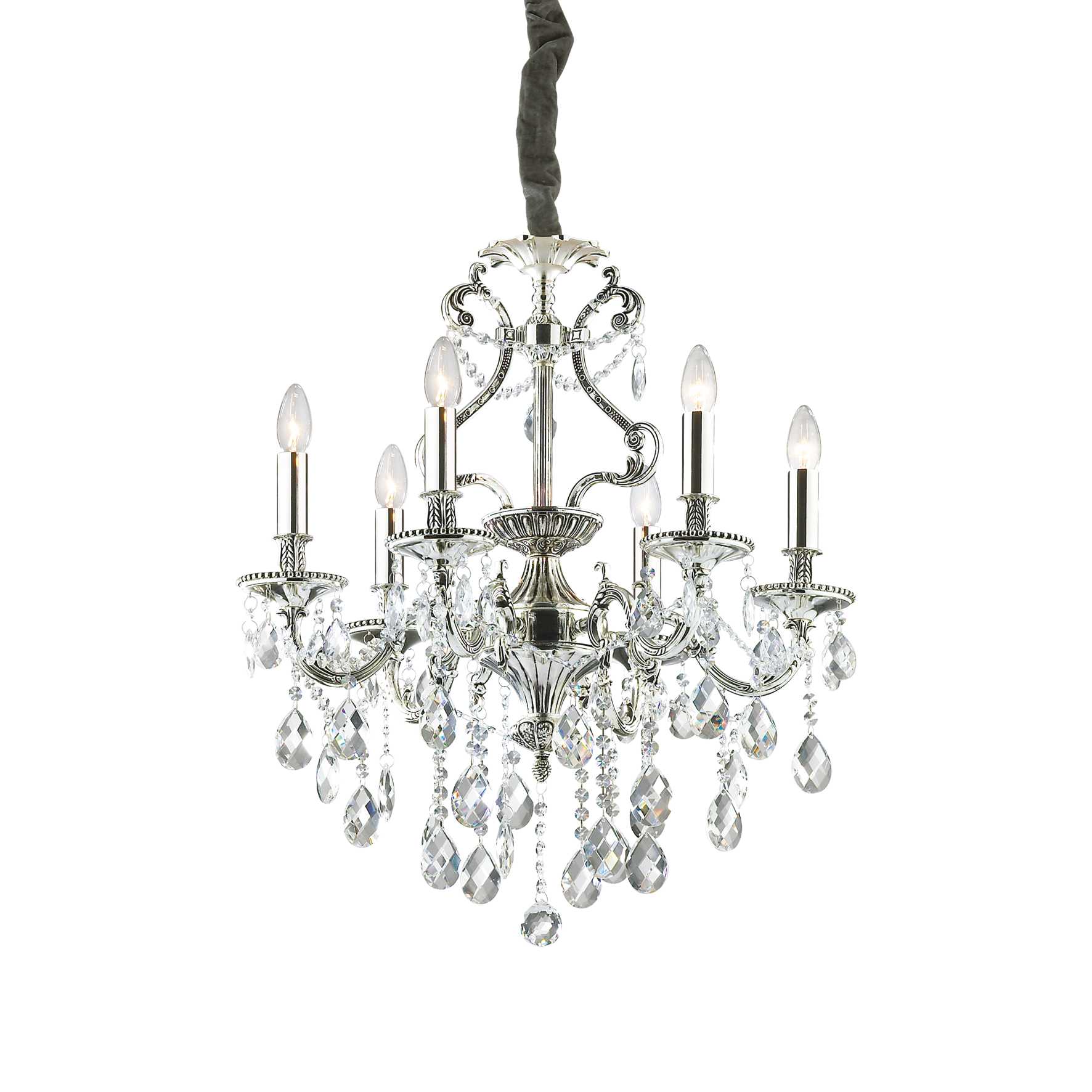 Люстра Ideal Lux Gioconda SP6 Argento 044927