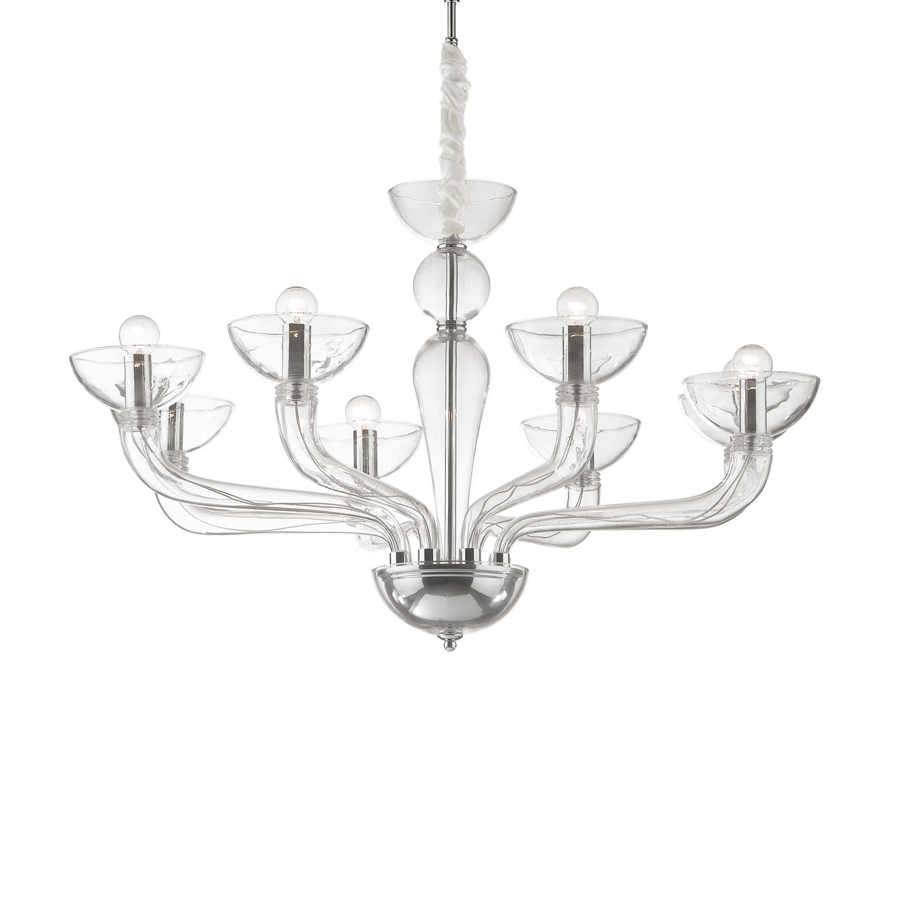 Люстра Ideal Lux Casanova SP8 Trasparente 044255