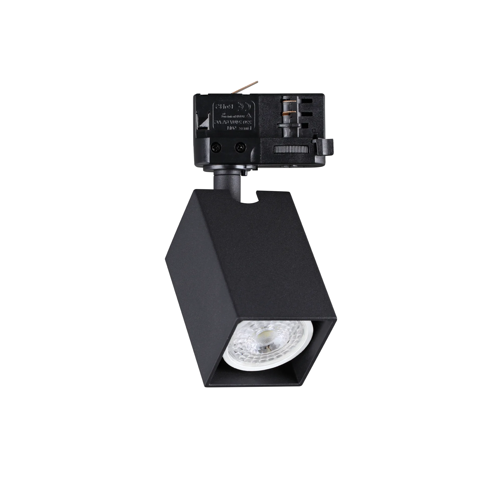 Трехфазный трековый светильник Ideal Lux DYNAMITE TR 3-PHASE SQUARE NERO 371528