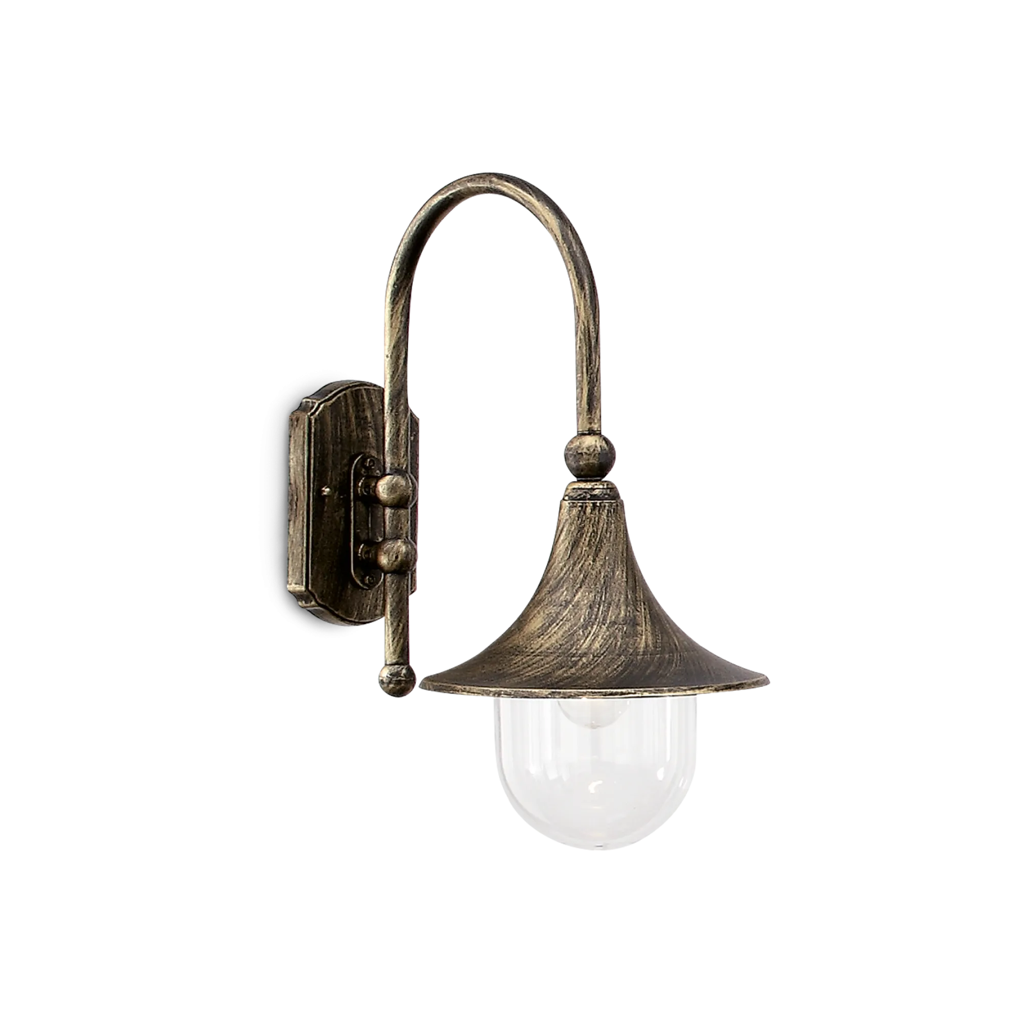 Настенный светильник Ideal Lux Cima AP1 Nero 024134