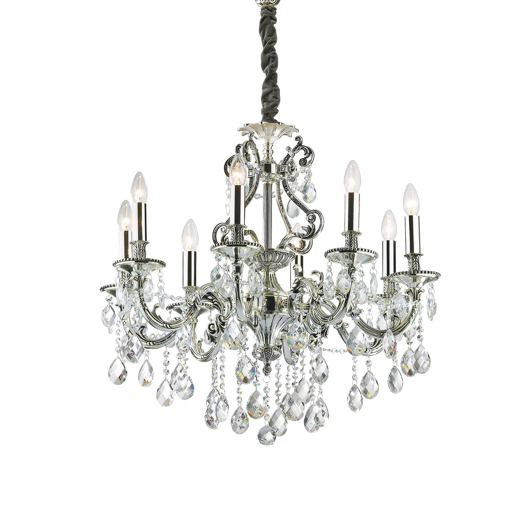 Люстра Ideal Lux Gioconda SP8 Argento 044934