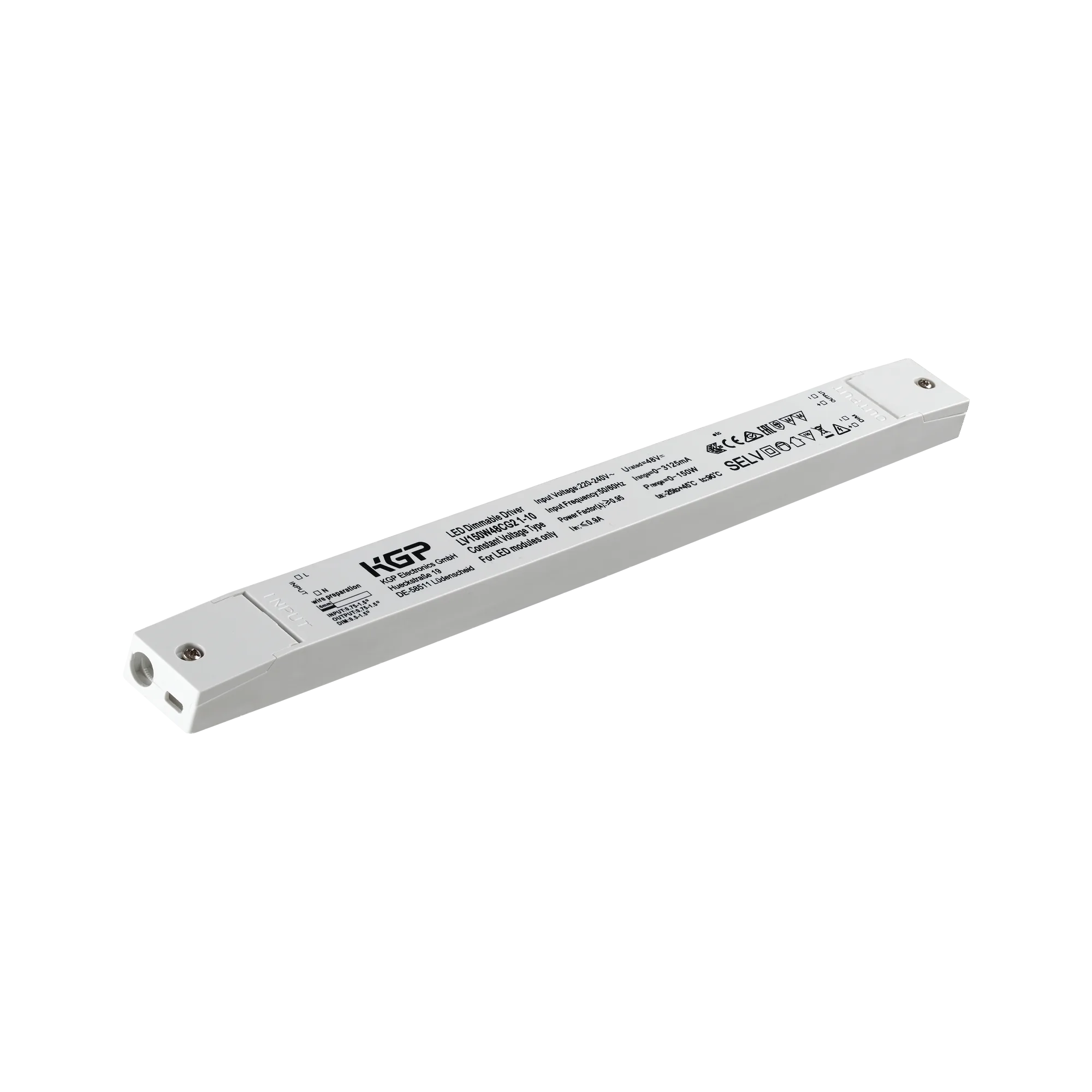Драйвер Ideal Lux STICK ALIMENTATORE 1-10V 150W 48Vdc 329673