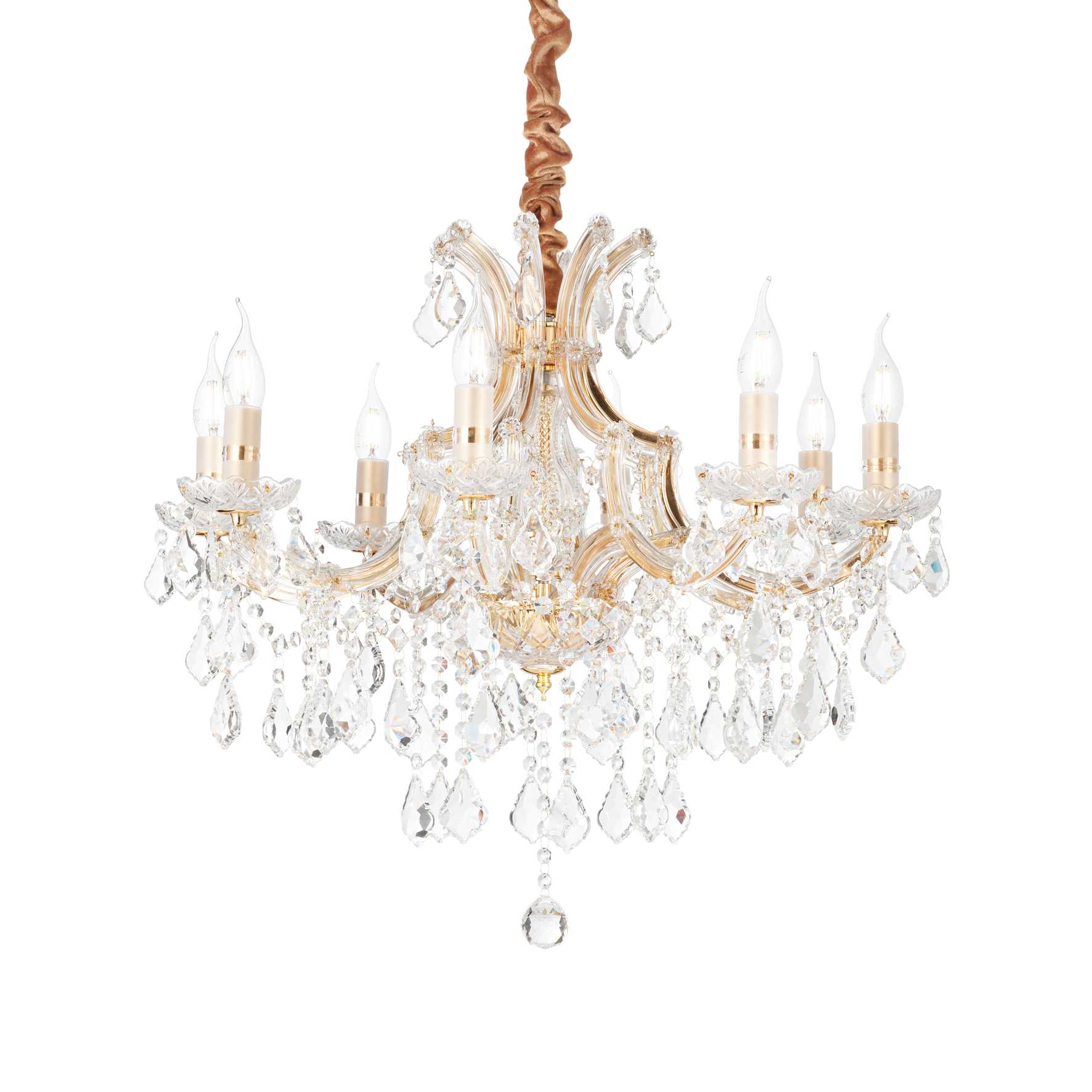 Люстра Ideal Lux Napoleon SP8 Oro 167398