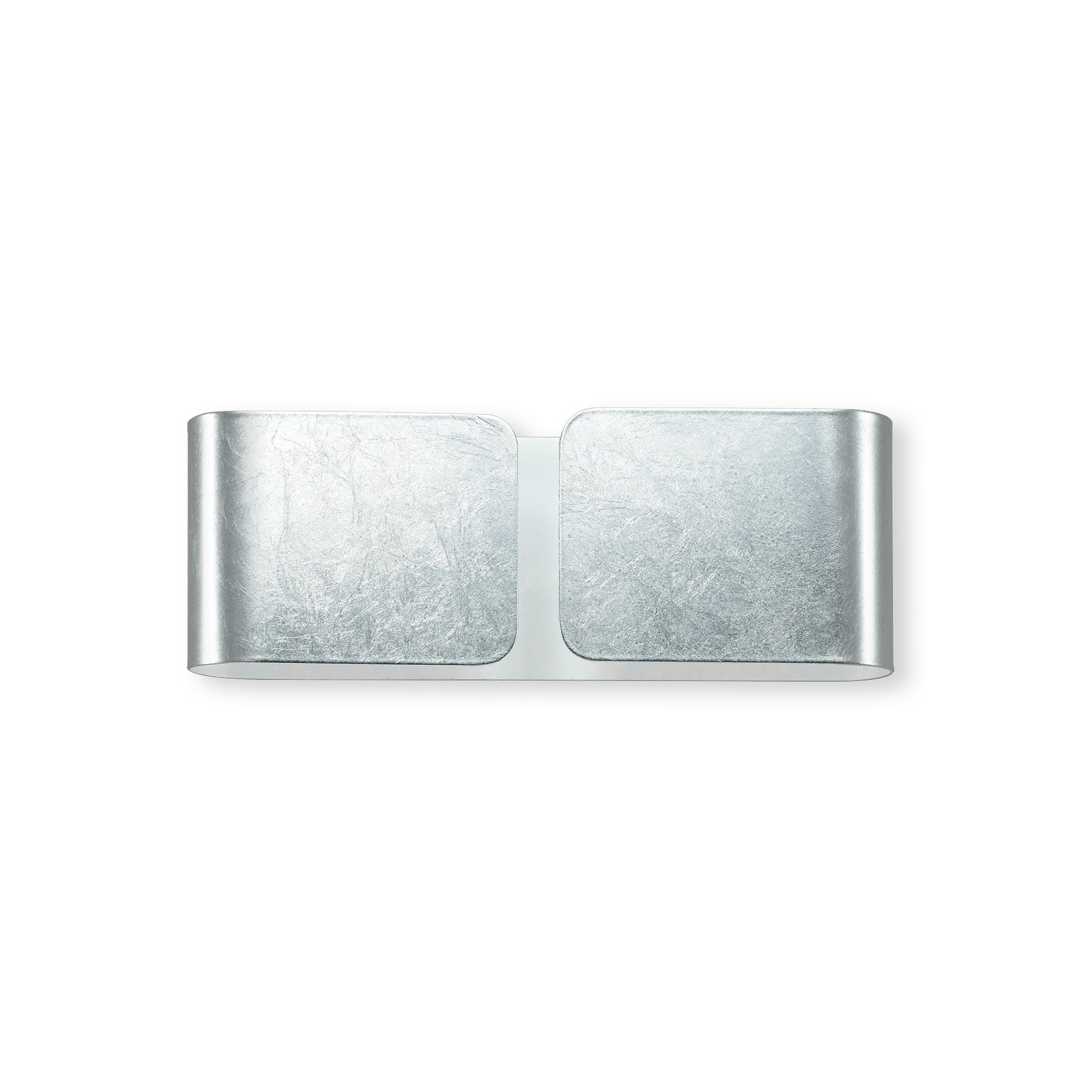 Настенный светильник Ideal Lux Clip AP2 Mini Argento 091136
