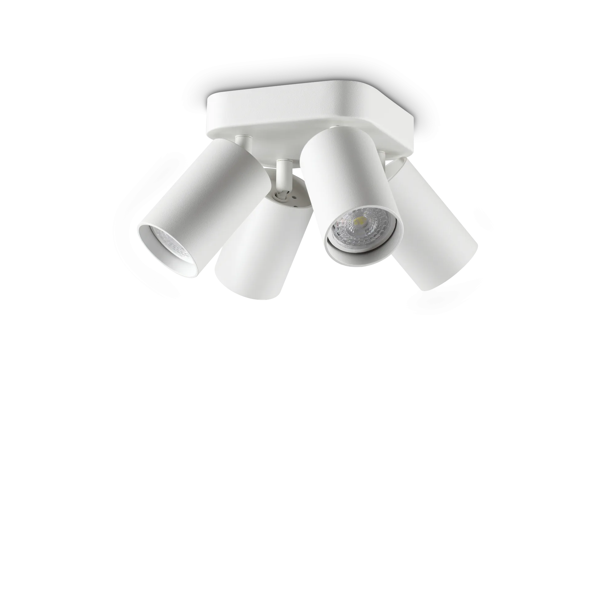 Спот Ideal Lux DYNAMITE PL4 ROUND BIANCO 367439