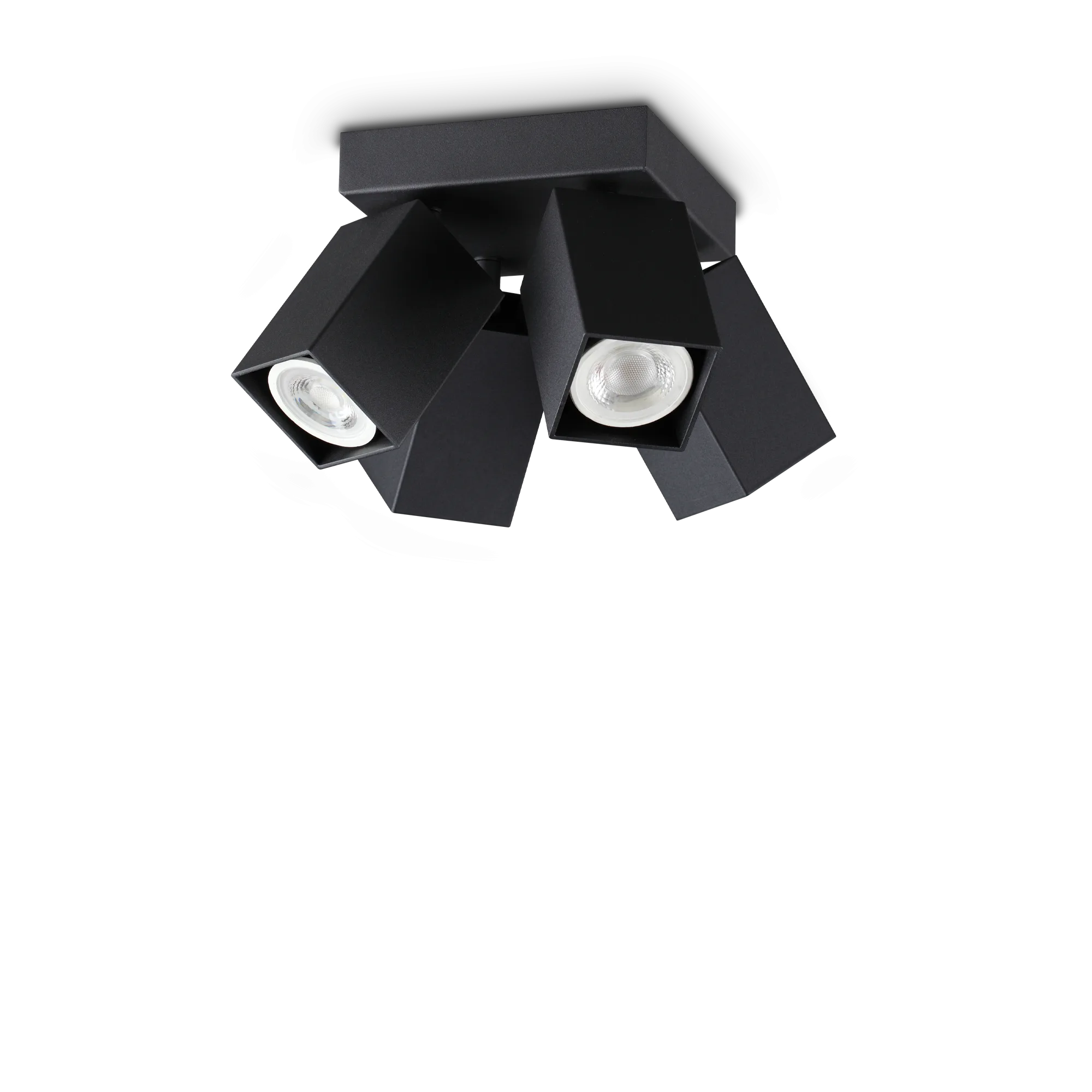 Спот Ideal Lux DYNAMITE PL4 SQUARE NERO 371313