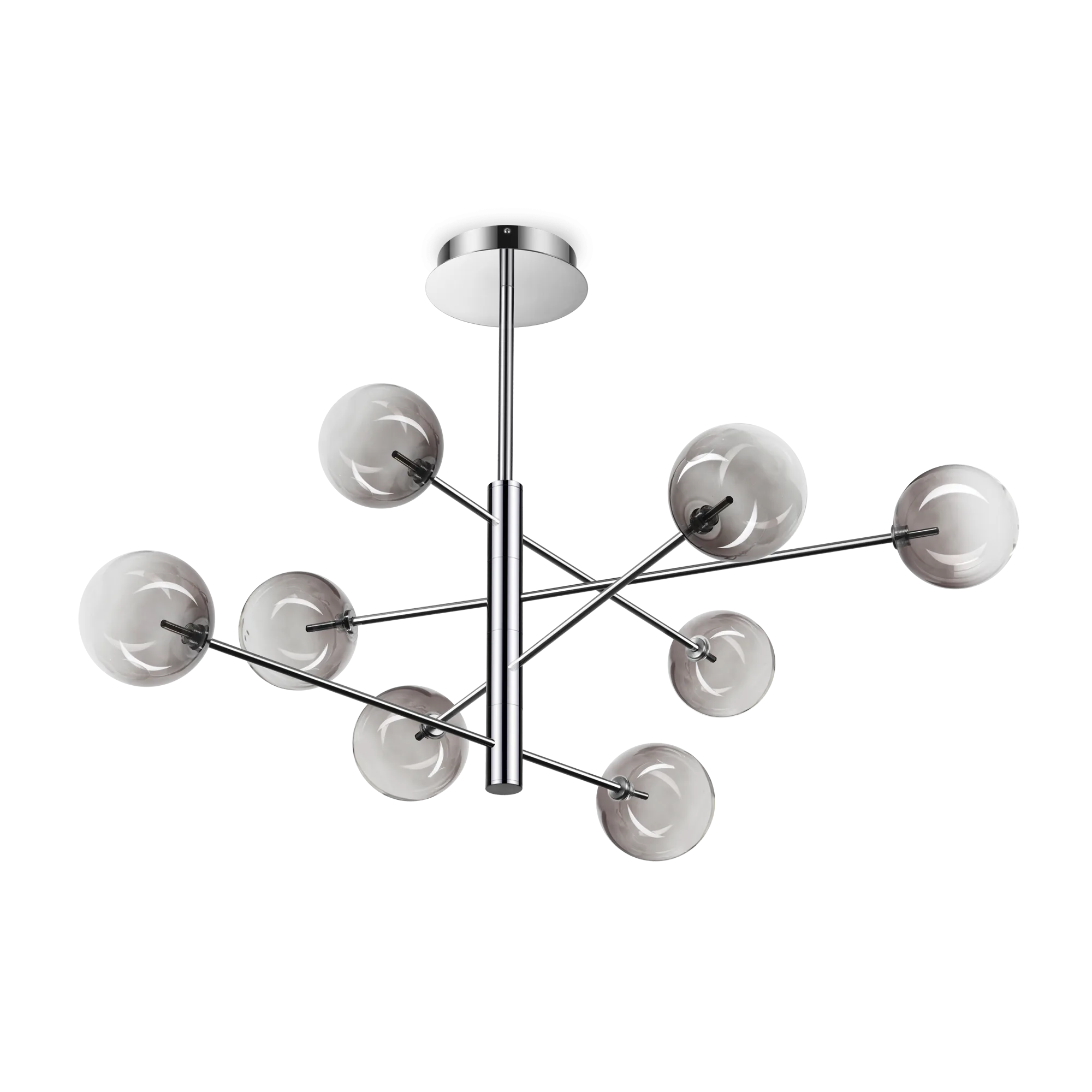 Люстра на штанге Ideal Lux Equinoxe SP8 Fume Sfumato 345437