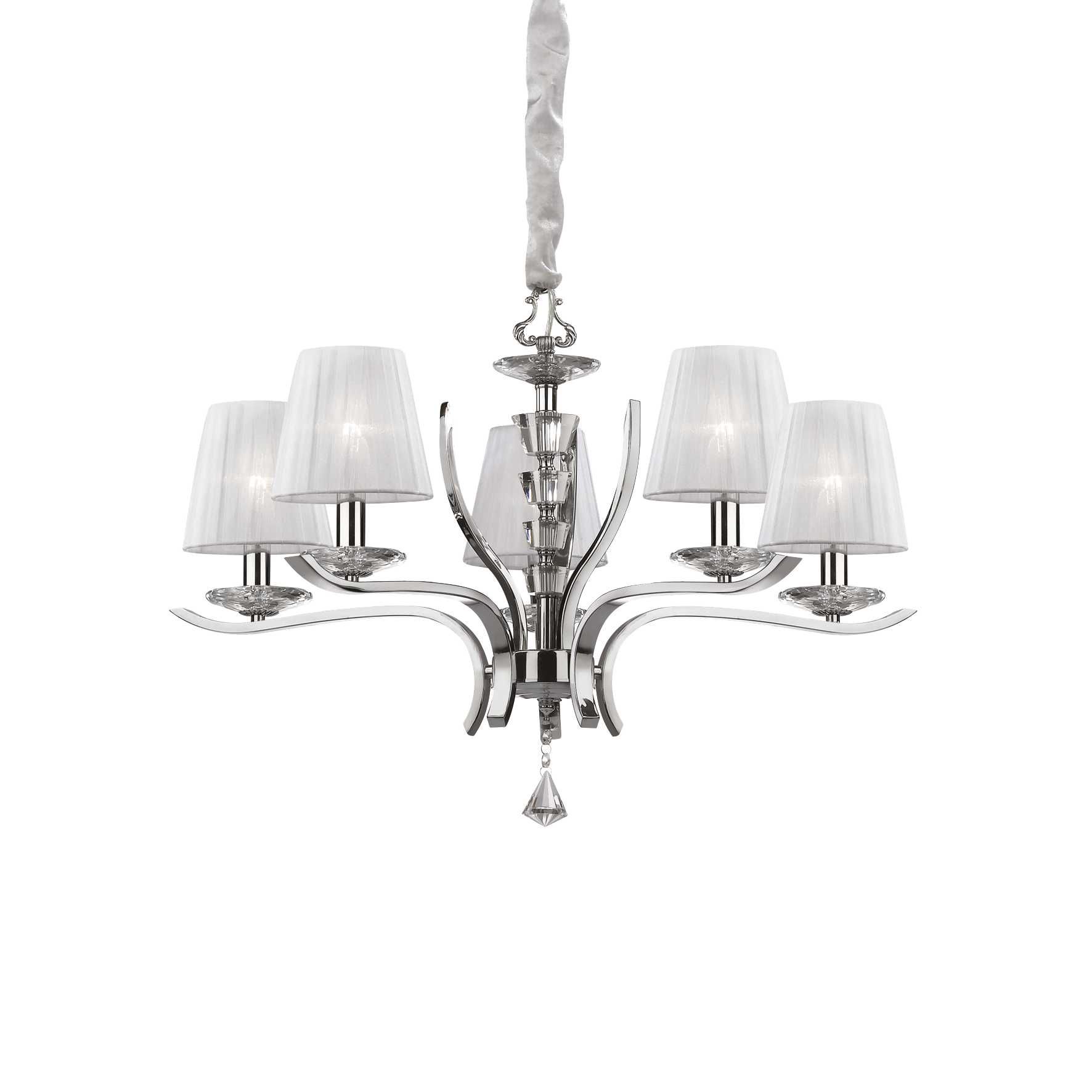 Люстра Ideal Lux Pegaso SP5 Bianco 066448