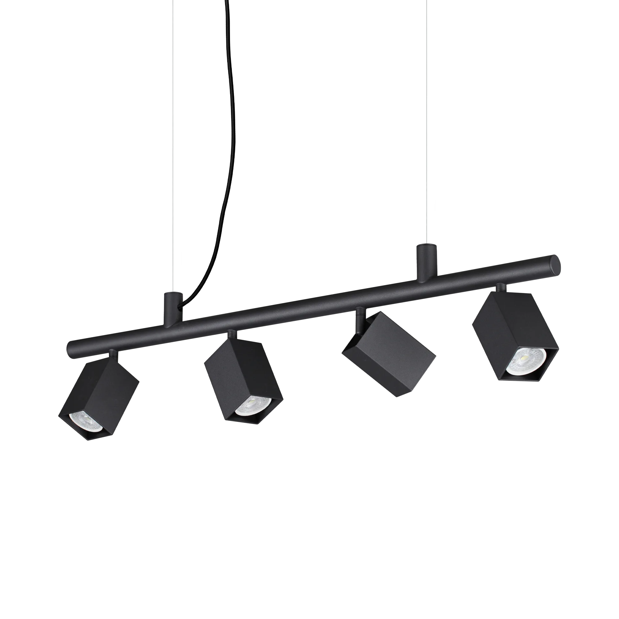 Подвесной светильник Ideal Lux DYNAMITE SP4 SQUARE NERO 371382