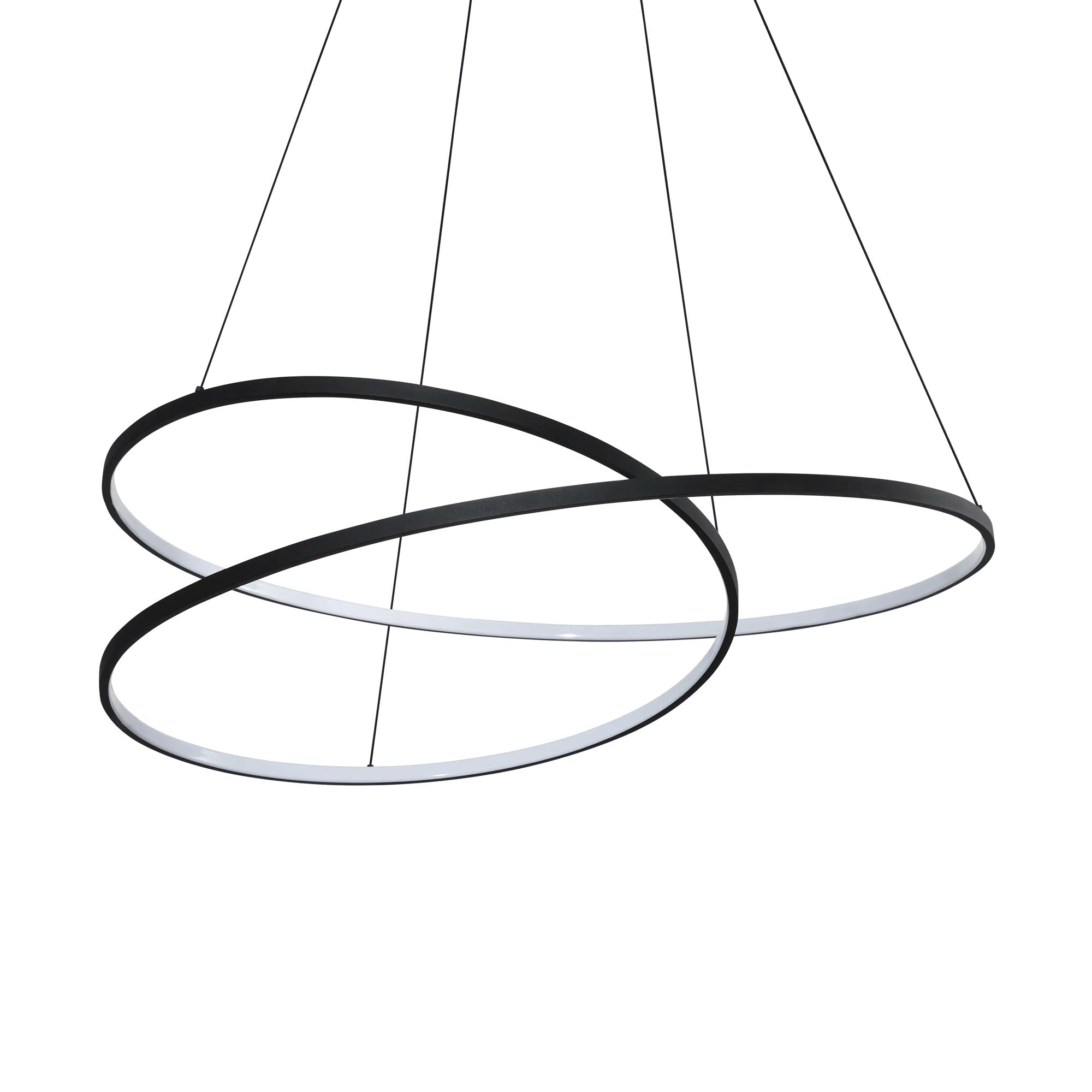 Подвесной светильник Ideal Lux OZ SP D100 ON-OFF NERO 3000K 364896